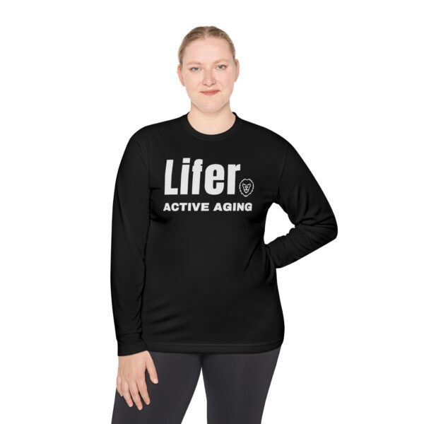 Unisex Lightweight Long Sleeve Tee - Image 4