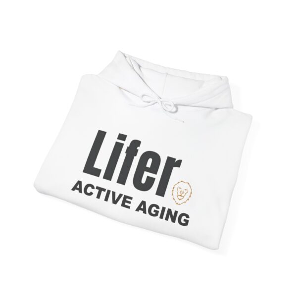 Unisex Lifer Hooded Sweatshirt - Image 4