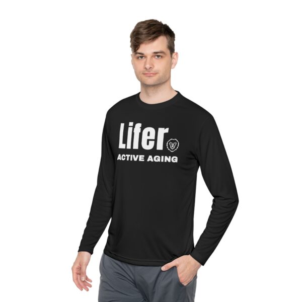 Unisex Lightweight Long Sleeve Tee - Image 3