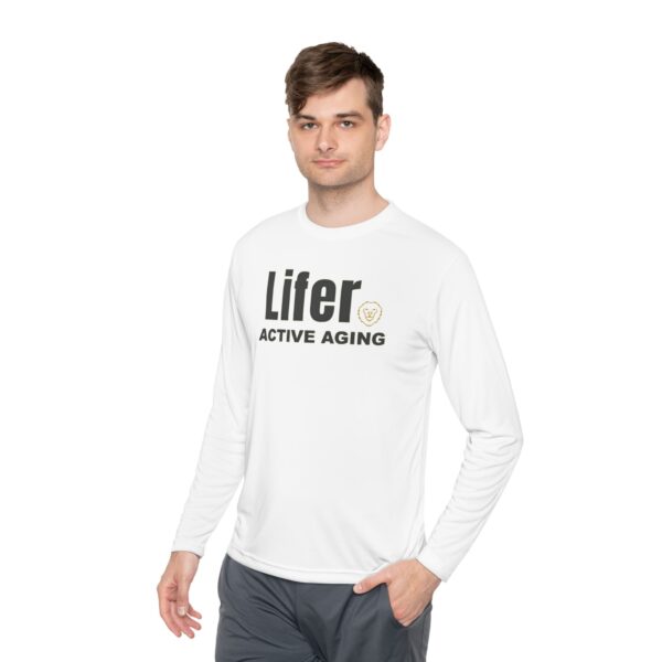 Unisex Lightweight Long Sleeve Tee - Image 3